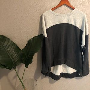 Champion color block sweater
